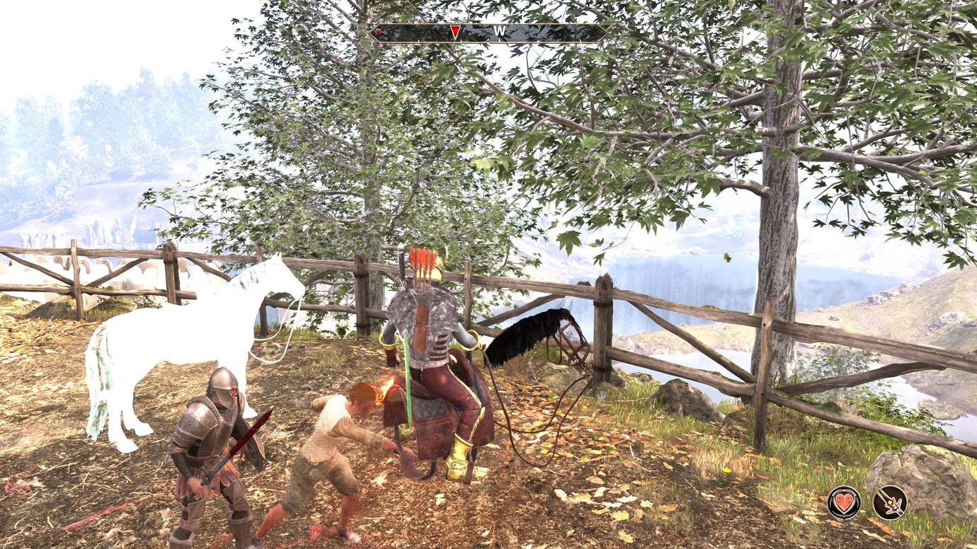 A ghost horse console commanded into Oblivion Remastered.